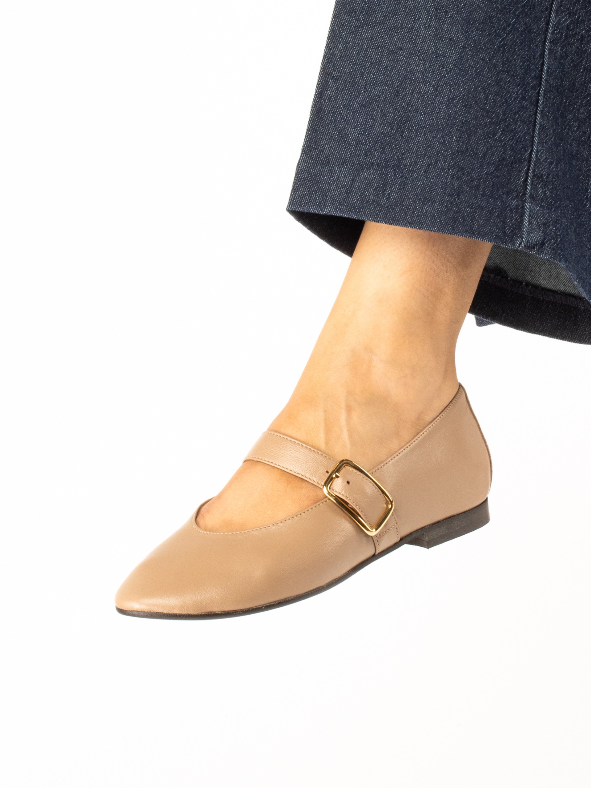 Leather Mary Jane Shoes