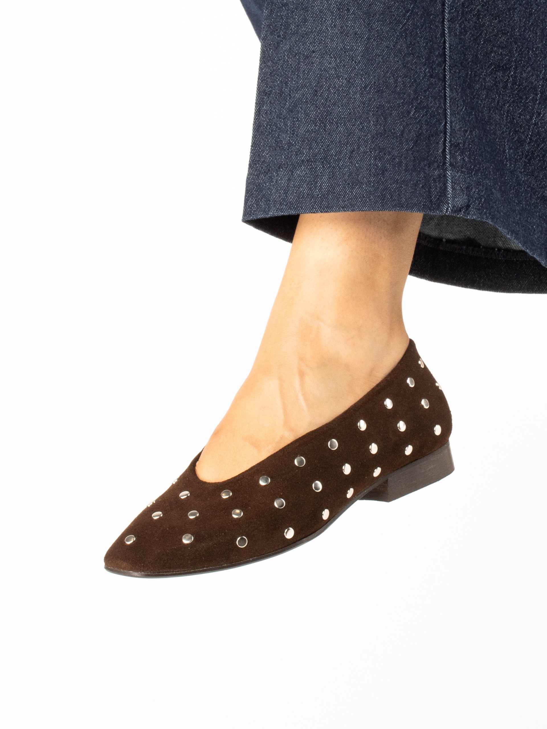 Studded Sabrina-Style Shoes