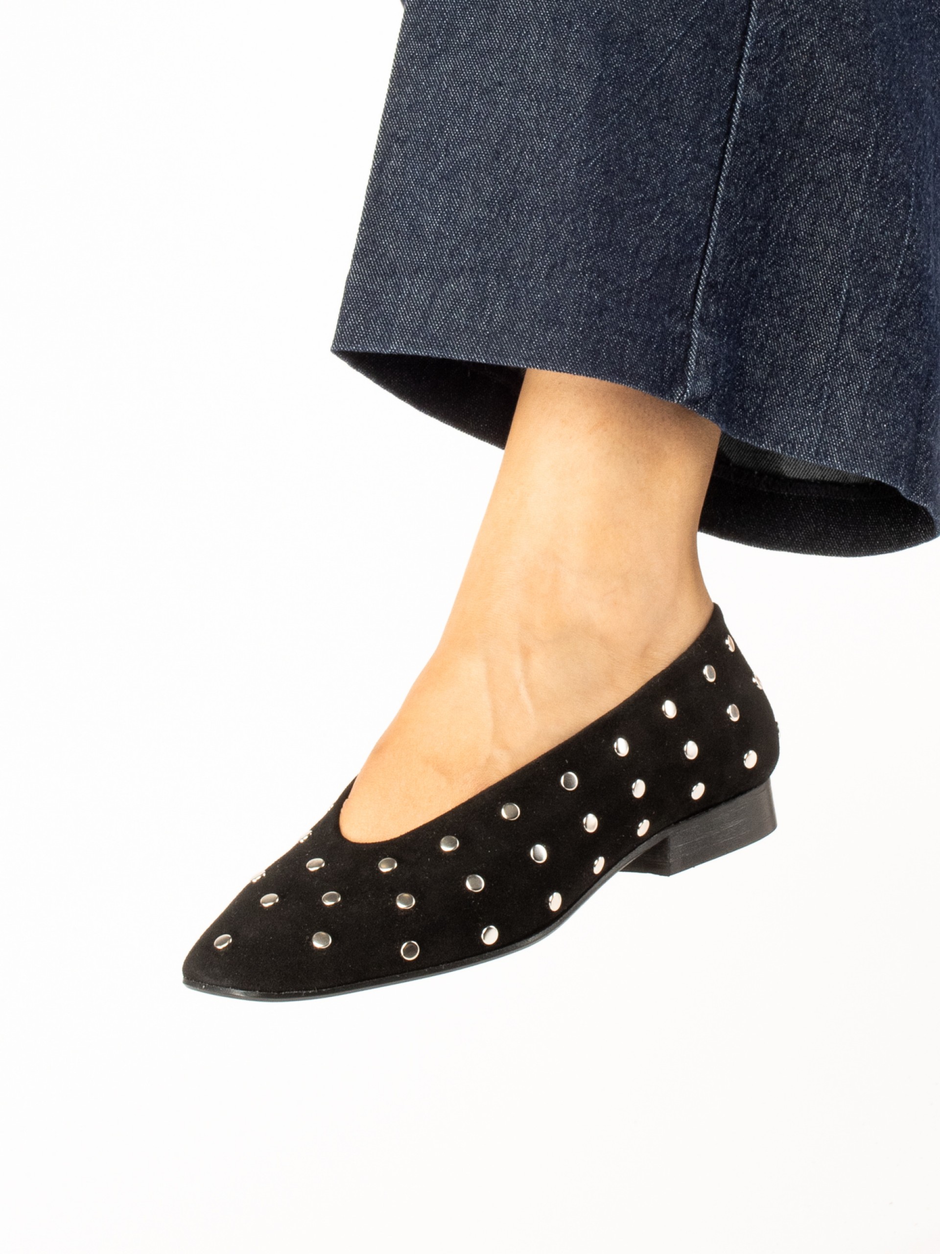 Studded Sabrina-Style Shoes