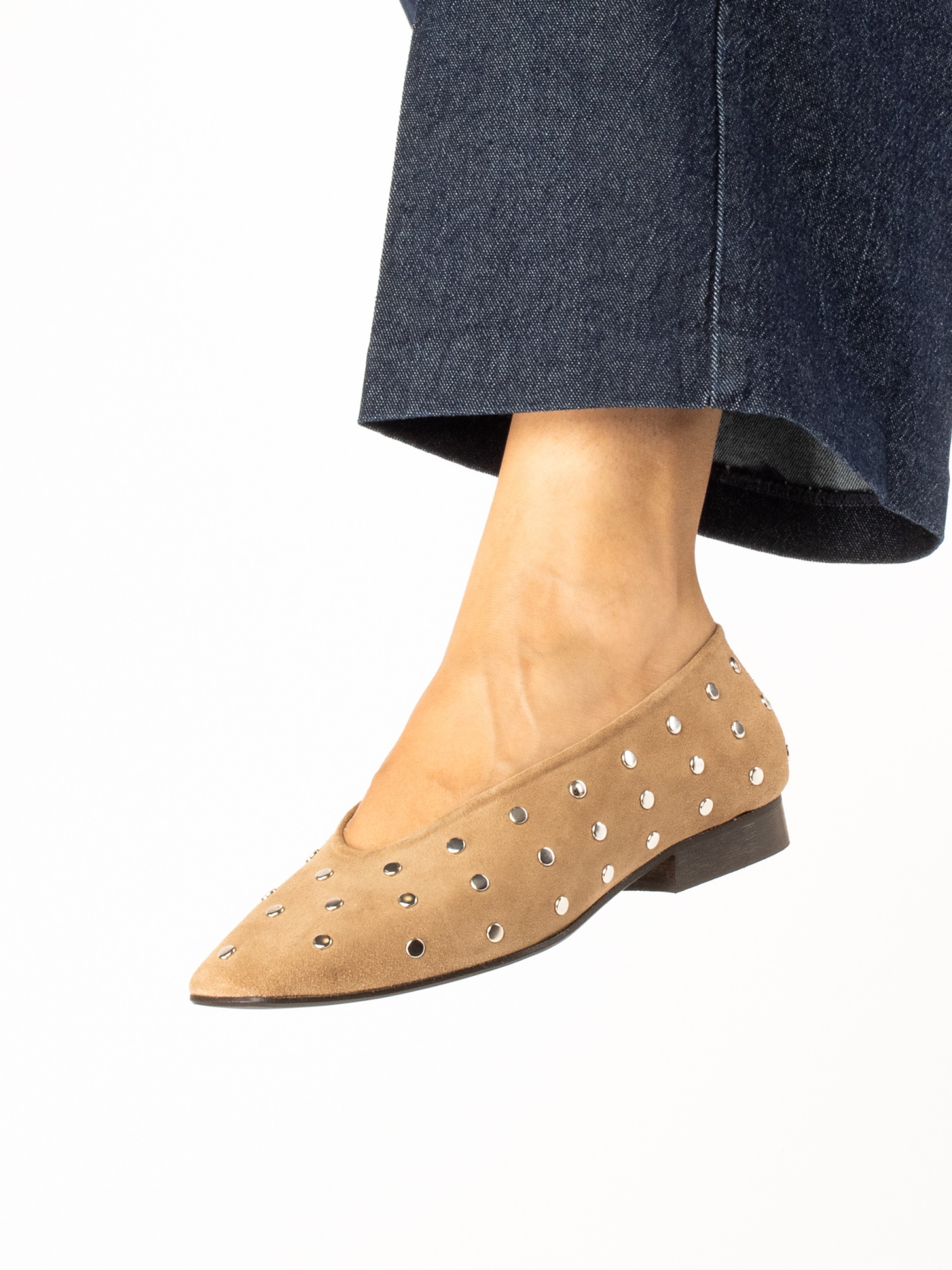 Studded Sabrina-Style Shoes