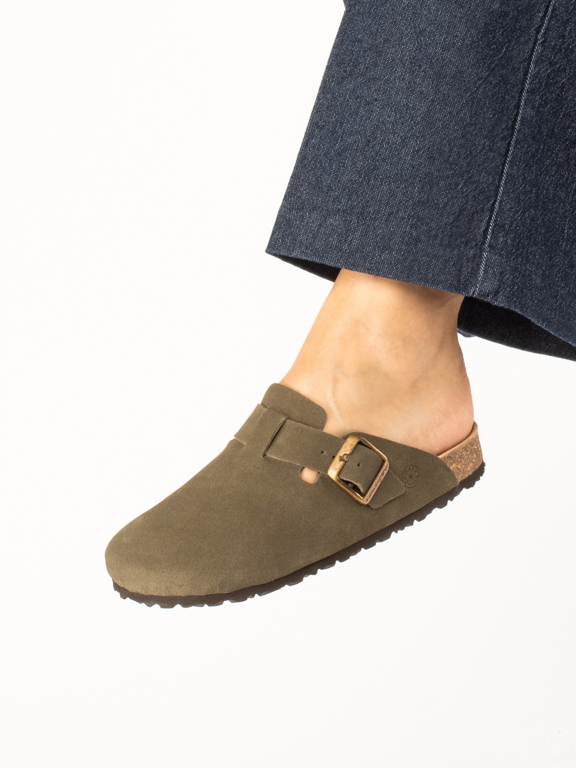 Clog Bio de Senhora em Camurça