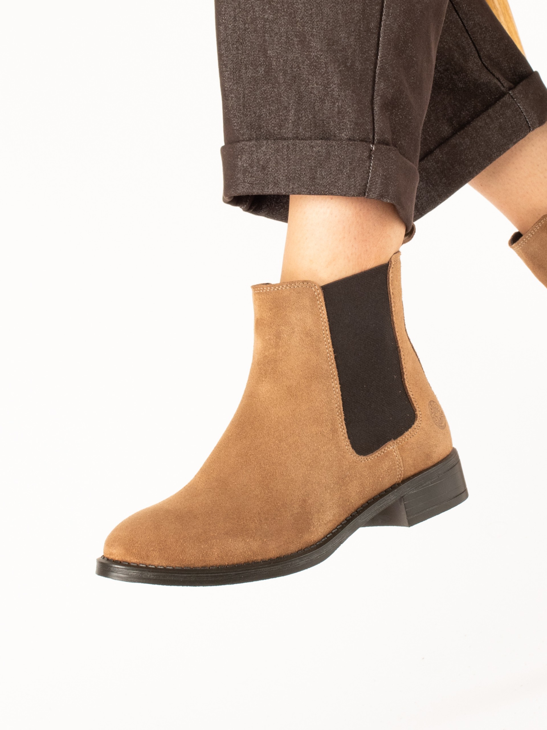 Chelsea Suede Ankle Boots