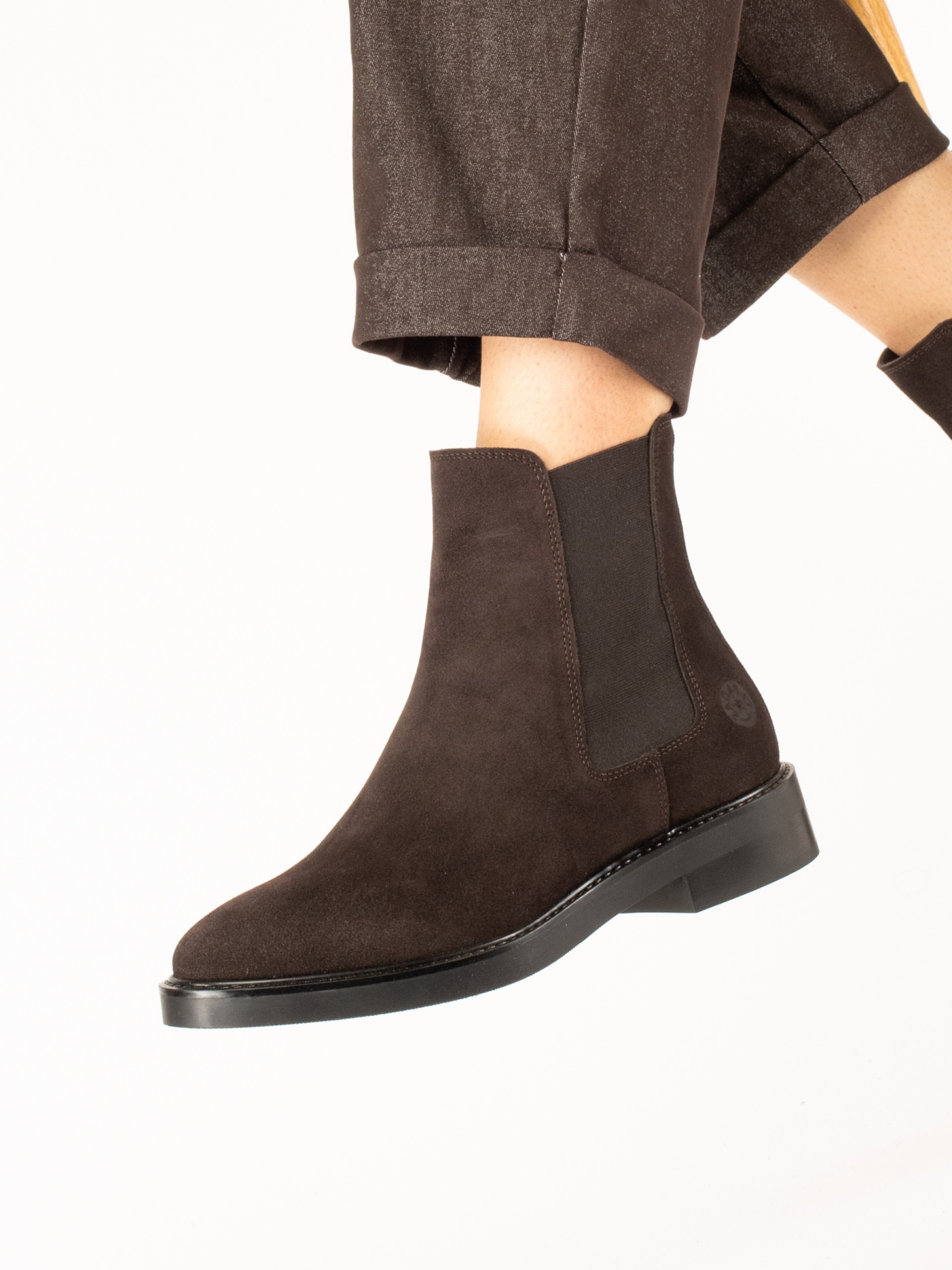 Chelsea Suede Ankle Boots