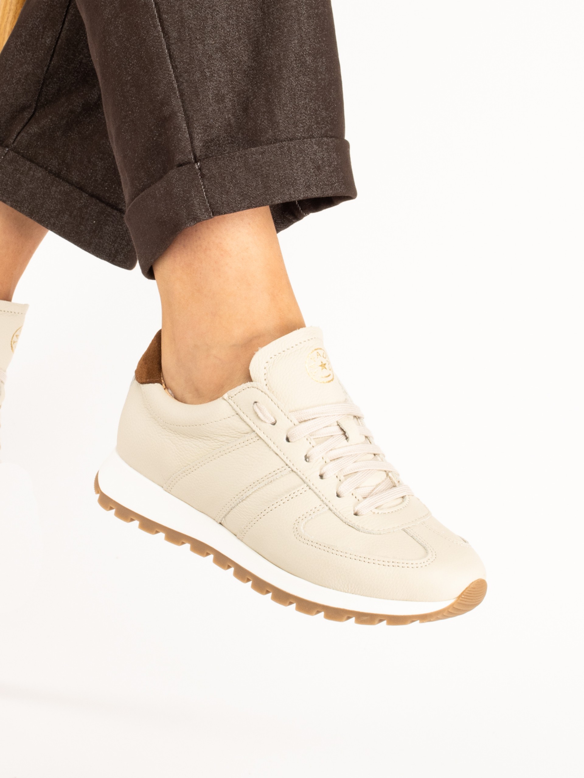 Multicoloured Leather Sneakers