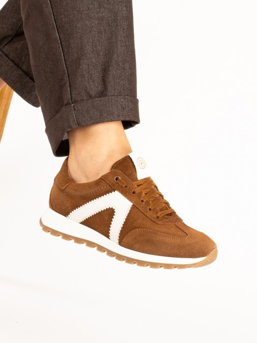 Suede and Leather Sneakers Suede and Leather Sneakers