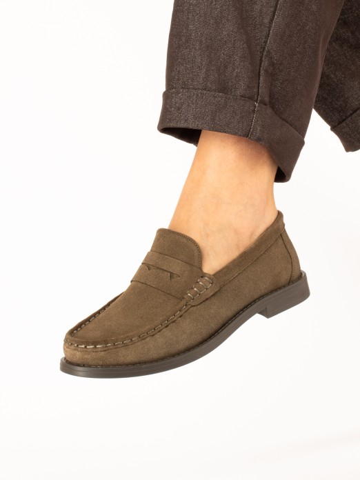Women's Suede Loafers Women's Suede Loafers