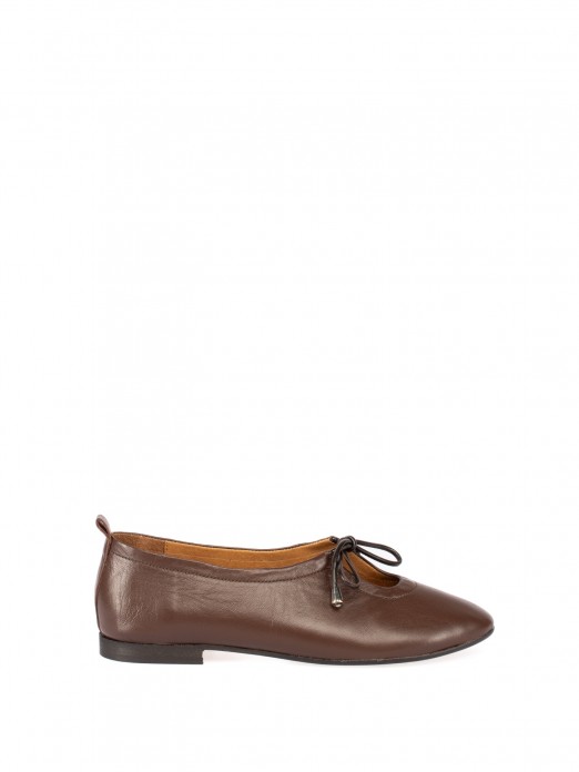 Leather Ballet Flats