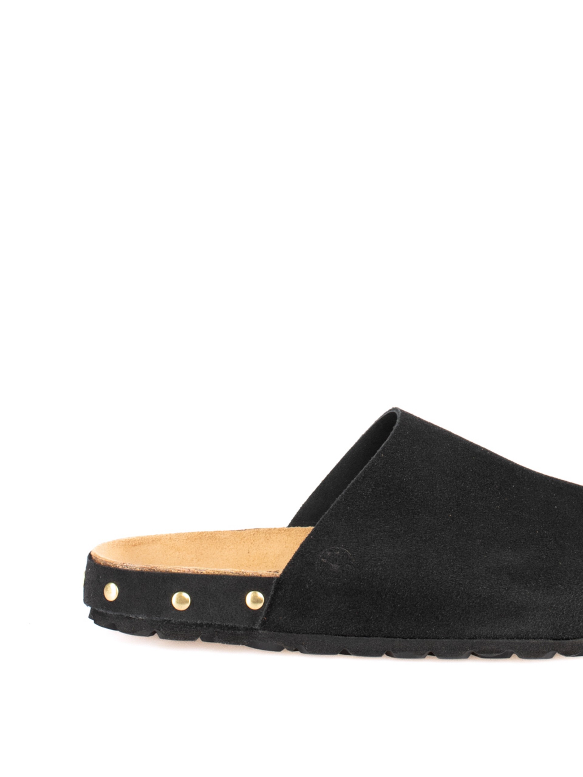 Clog Bio em Camurça com tachas