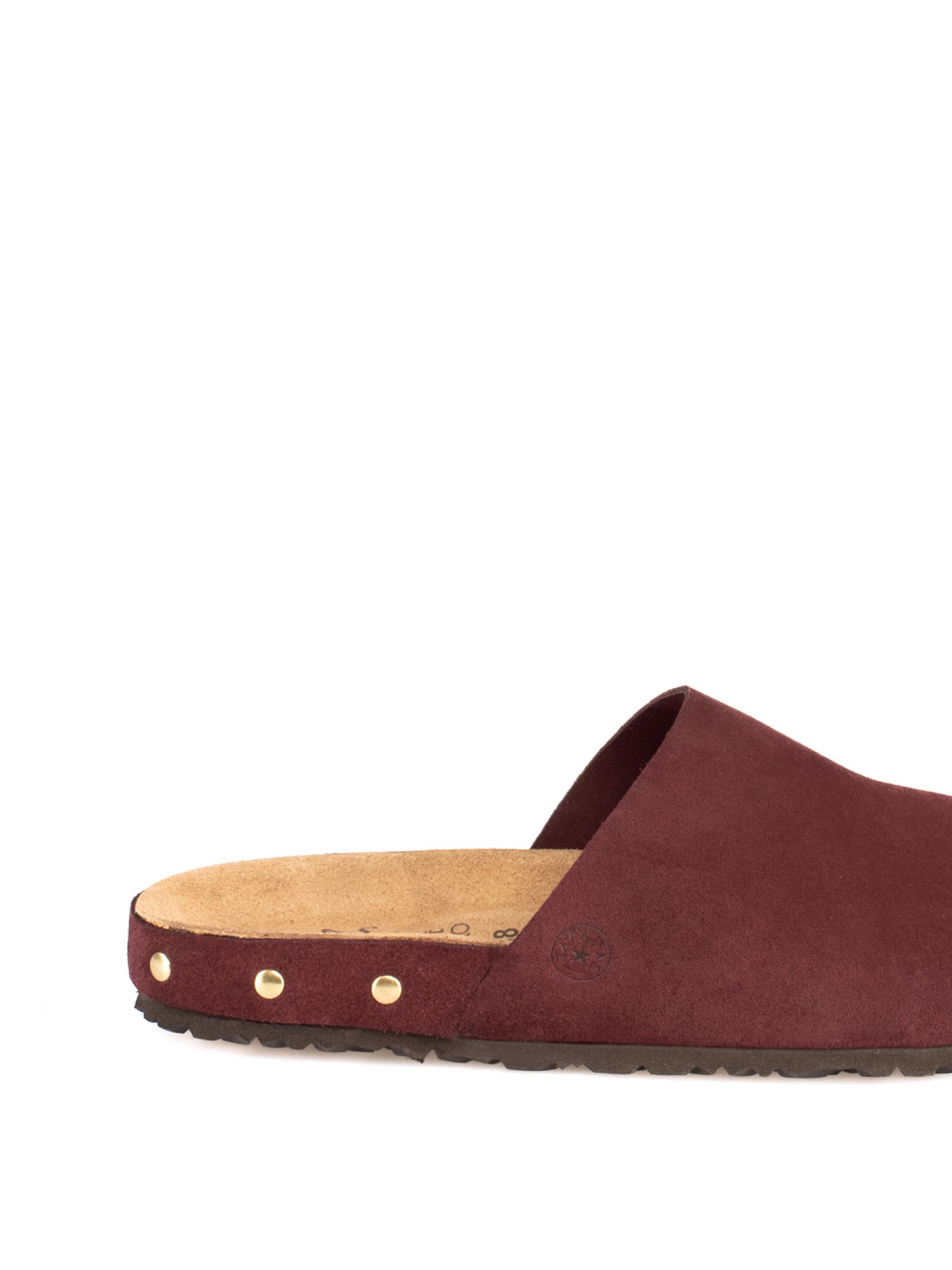 Clog Bio em Camurça com tachas