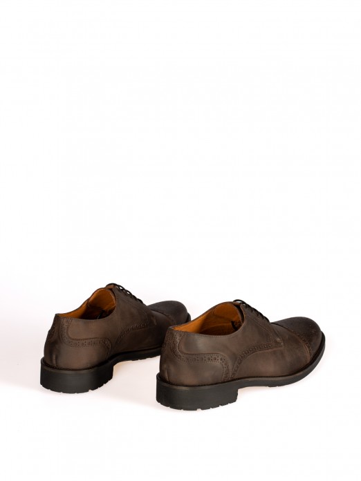 Sapato Oxford em Camurça Sapato Oxford em Camurça