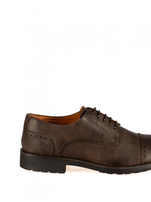 Sapato Oxford em Camurça Sapato Oxford em Camurça