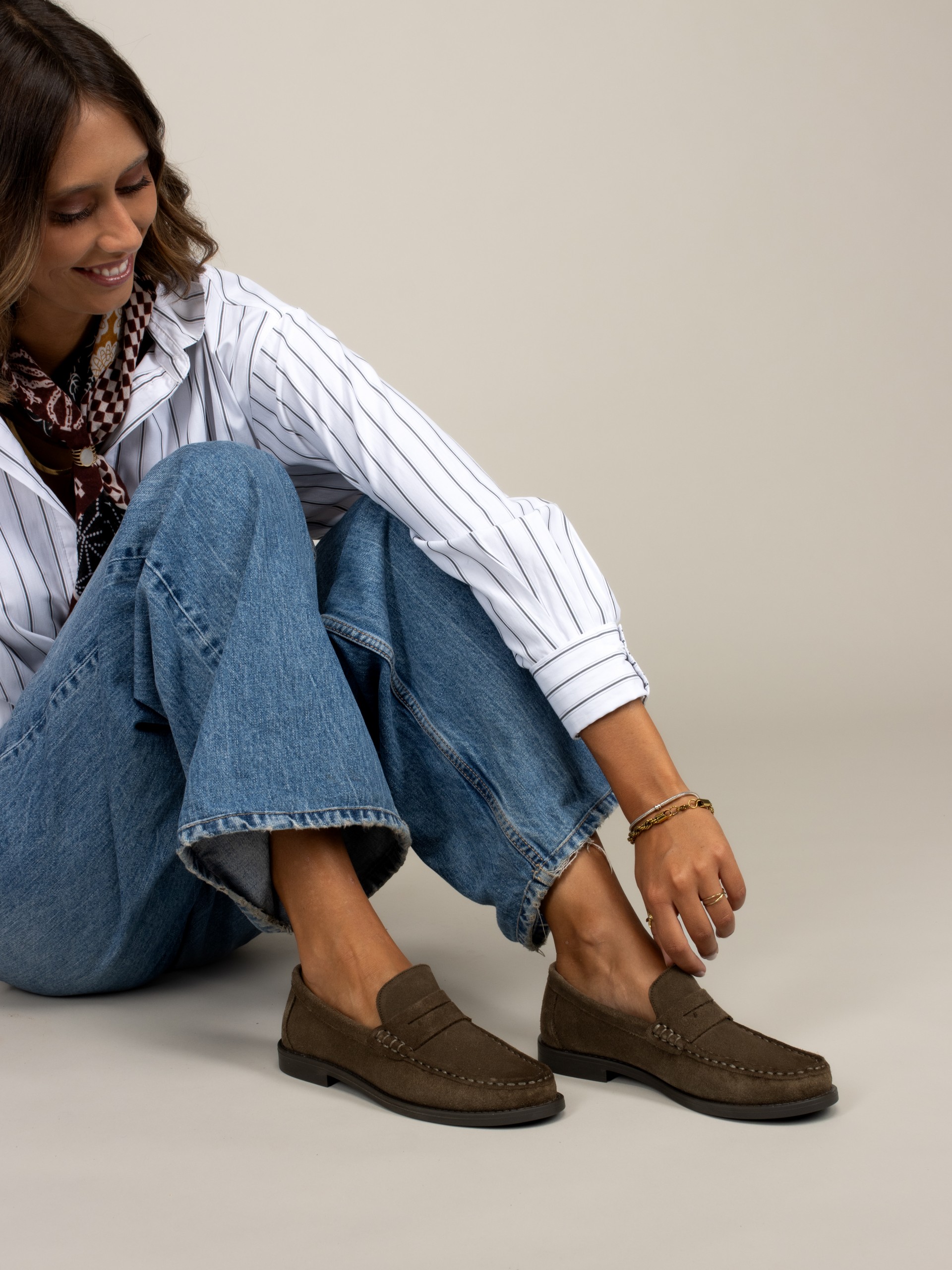 Women's Suede Loafers