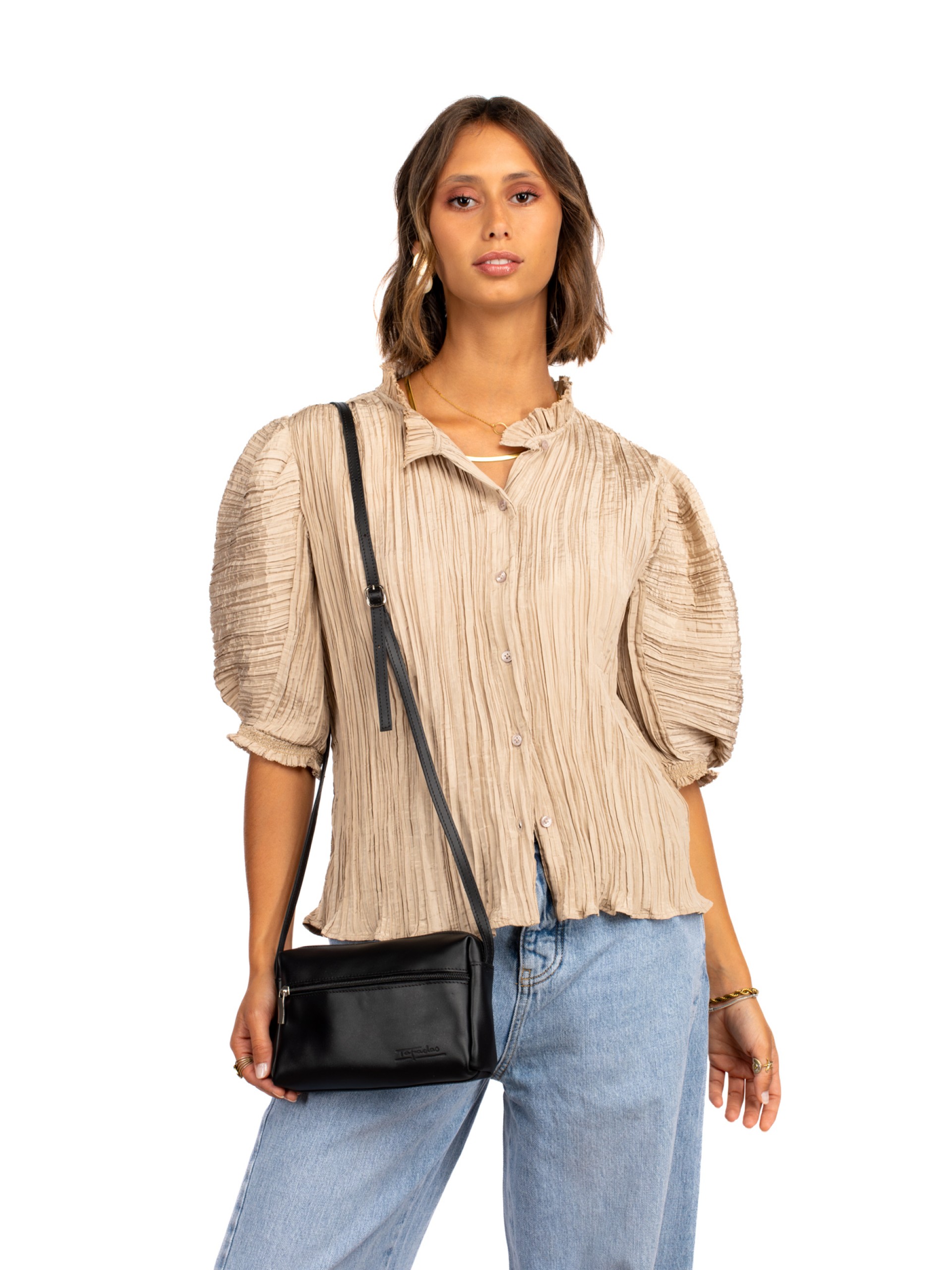 Leather Shoulder Bag
