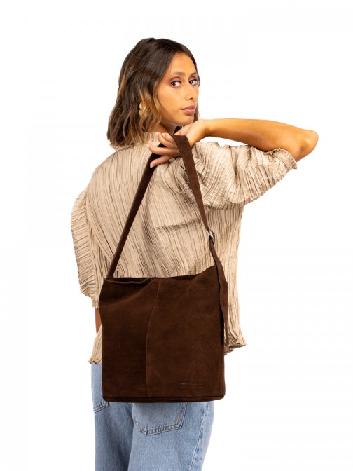 Suede Shoulder Bag Suede Shoulder Bag