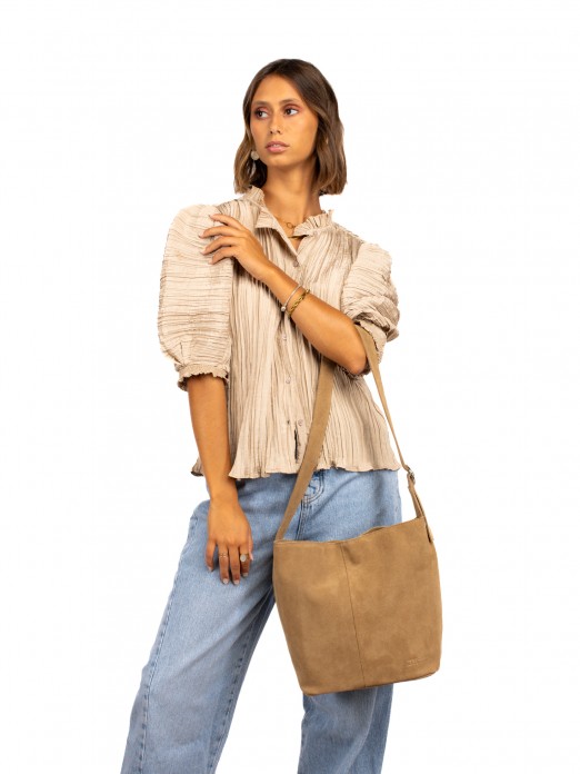 Suede Shoulder Bag Suede Shoulder Bag