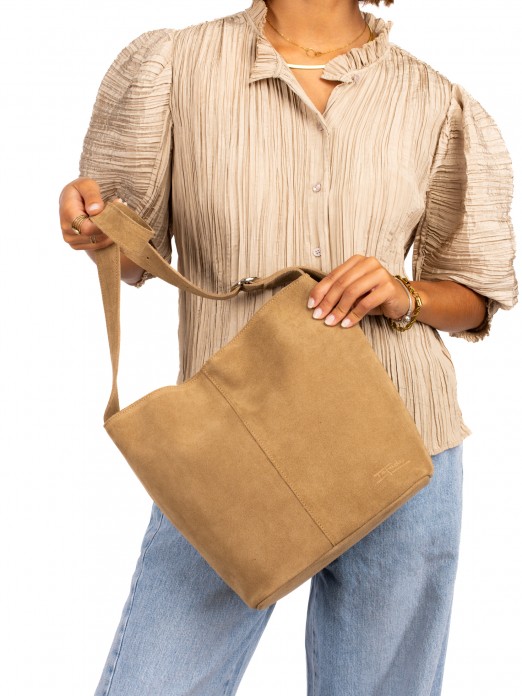 Suede Shoulder Bag Suede Shoulder Bag