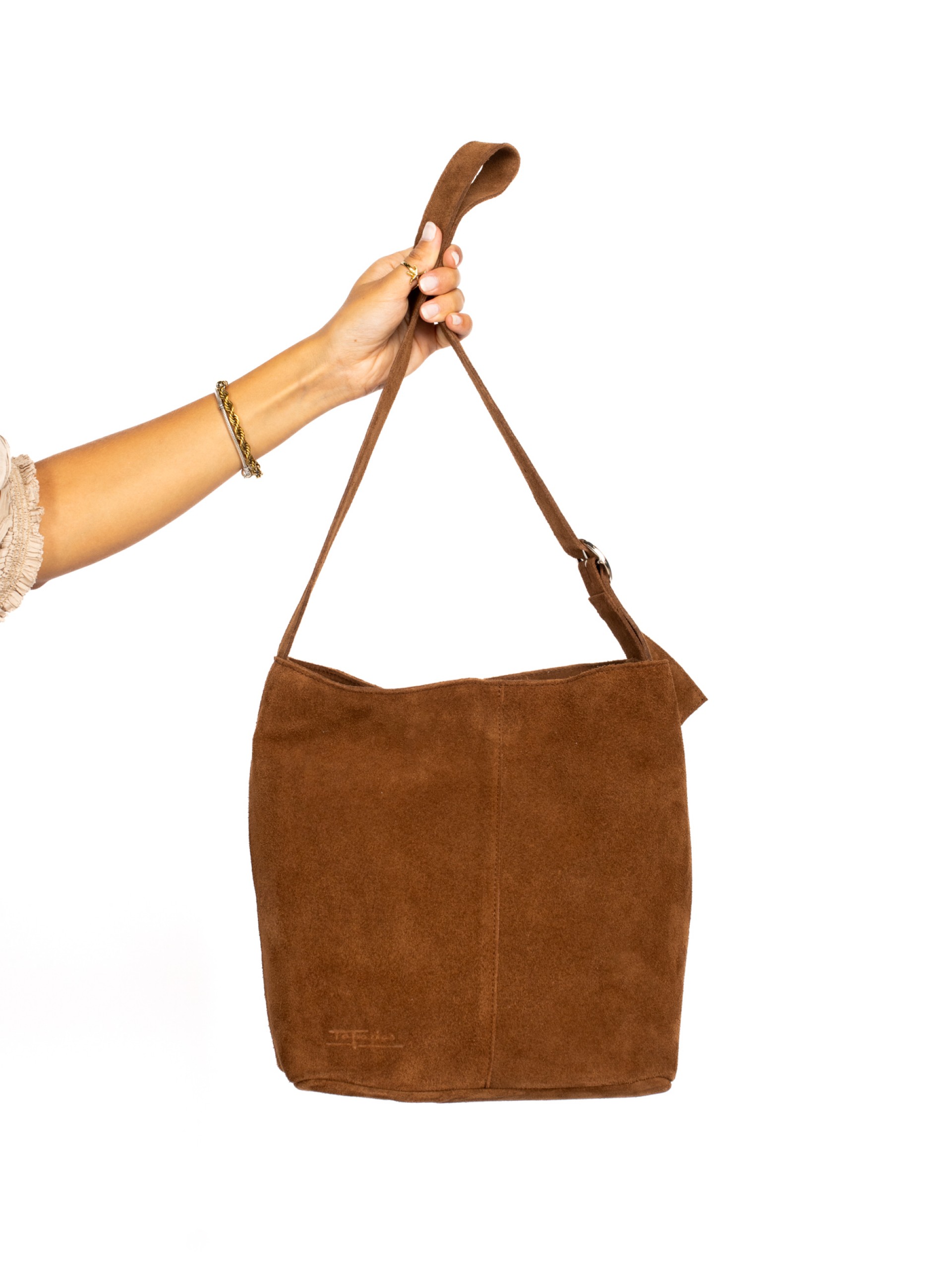 Suede Shoulder Bag