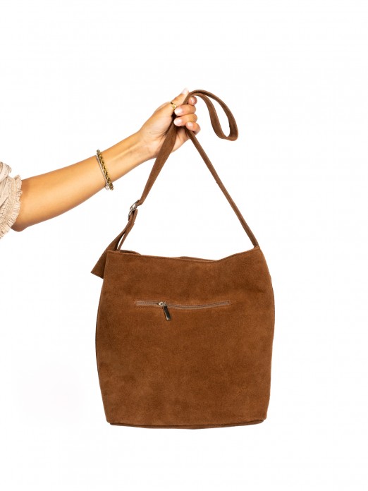 Suede Shoulder Bag Suede Shoulder Bag