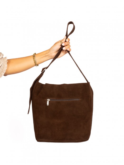 Suede Shoulder Bag Suede Shoulder Bag