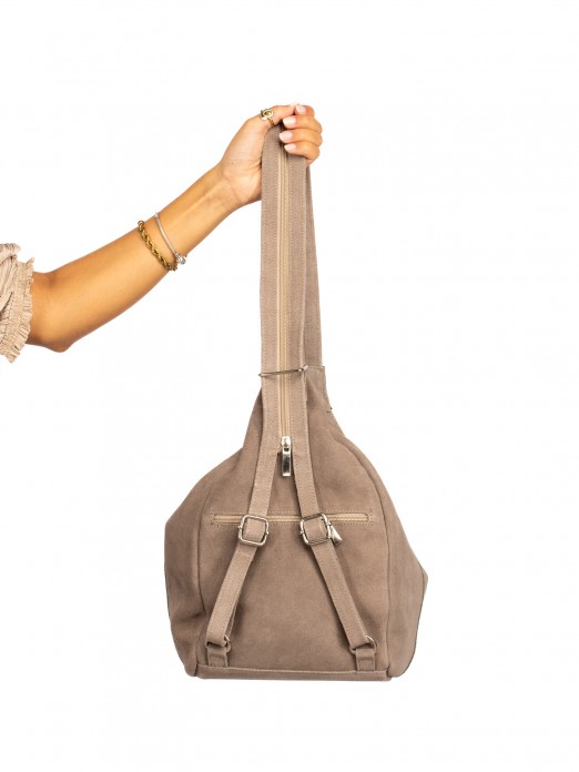 Mala 2 em 1 TapadasOmbro & Mochila em Camur�a