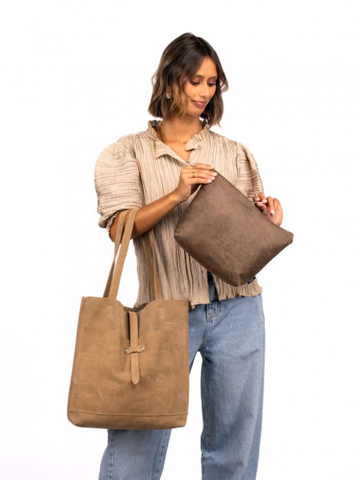 Suede Shopper Bag Suede Shopper Bag
