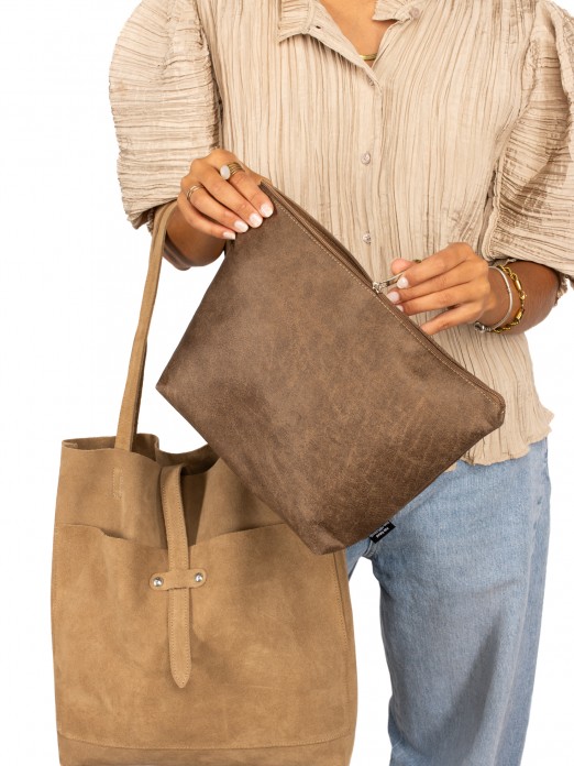 Suede Shopper Bag Suede Shopper Bag