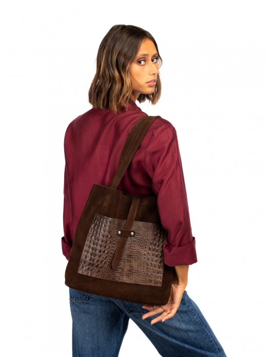 Suede Shopper Bag Suede Shopper Bag