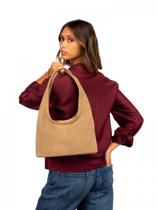 Suede Shoulder Bag