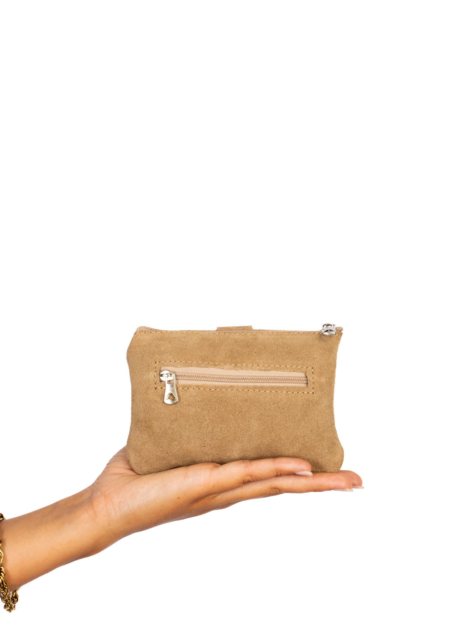 Suede wallet