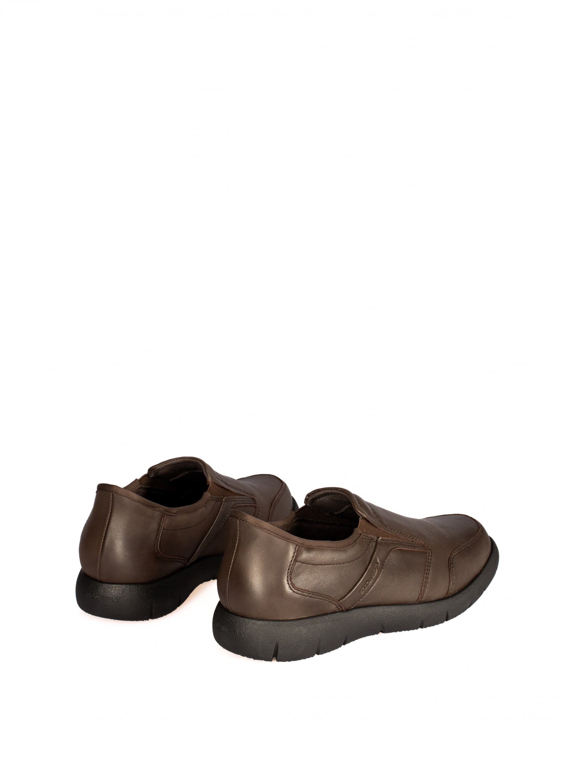 Men’s leather slip-on shoe