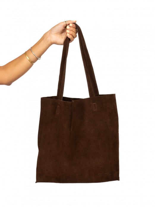 Mala estilo  Totebag em camur�a