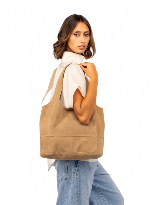 Mala Shopper em camur�a