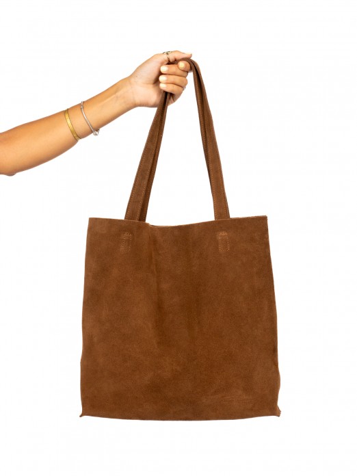 Mala estilo  Totebag em camur�a