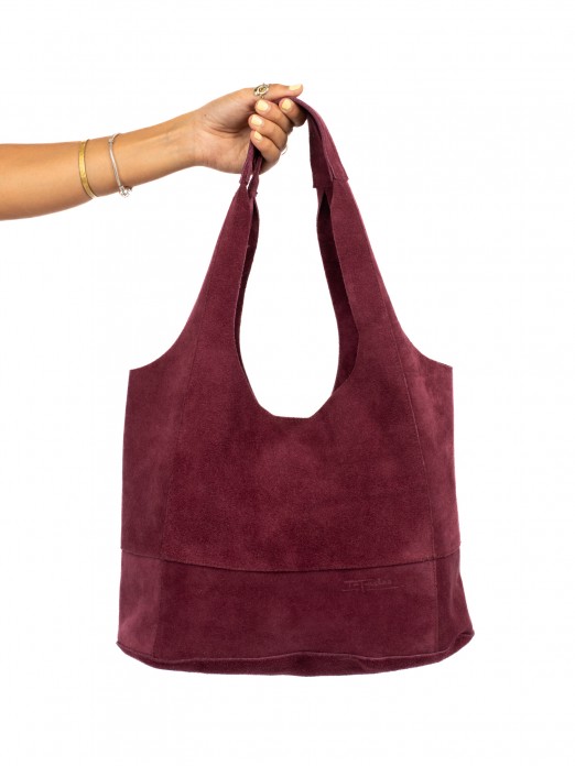 Suede shopper bag Suede shopper bag