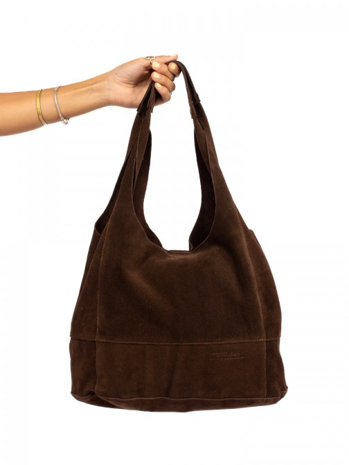 Suede shopper bag Suede shopper bag