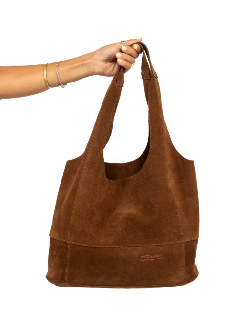 Suede shopper bag Suede shopper bag