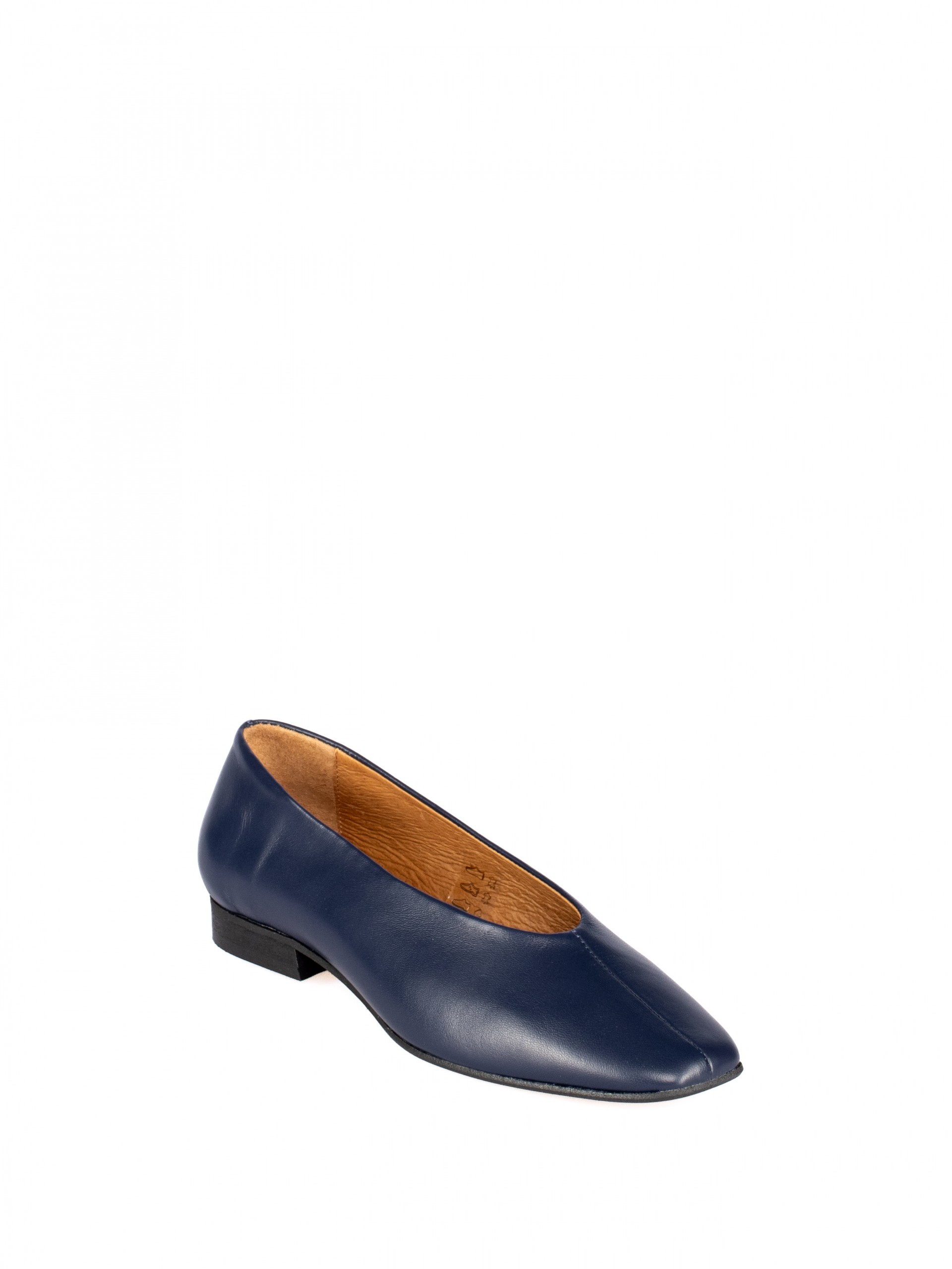 Leather Flat Shoes